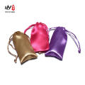 Exquisite drawstring satin bag for jewelry packaging